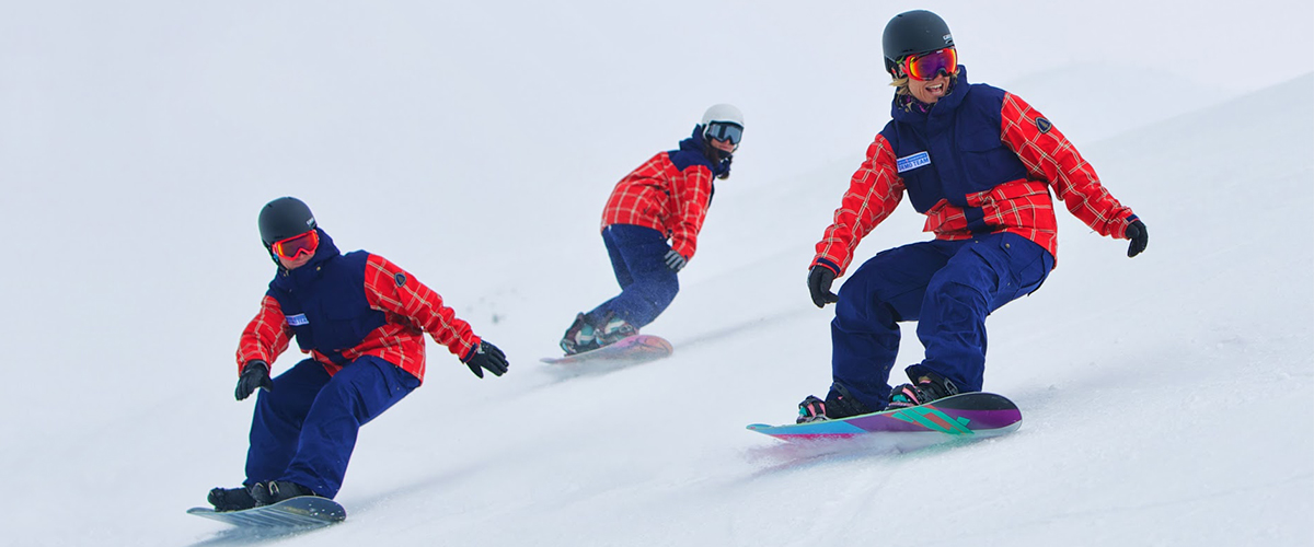 Snowboard en station slideshow 2